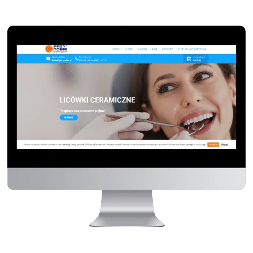 Strona internetowa Przy Tobie